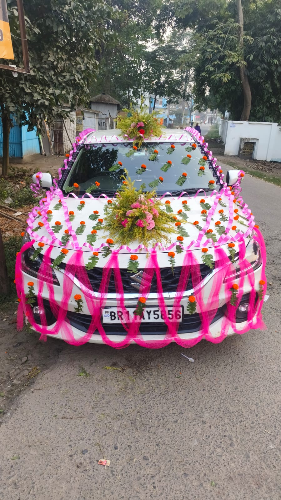 Sri ram flower decoration 